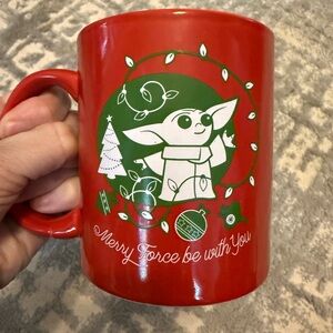 Christmas Star Wars Mandalorian Mug